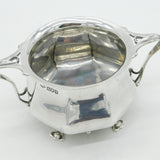 Chamberlain Clarke Partnership Art Nouveau Sterling Silver Sugar Bowl 1905 London