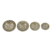 King William IV Silver Proof-Like Maundy Four-Piece Coin Set Antique 1831 Georgian