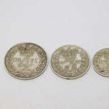 King William IV Silver Proof-Like Maundy Four-Piece Coin Set Antique 1831 Georgian