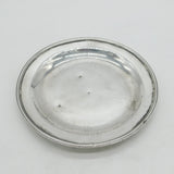 Georgian Sterling Silver Saucer Dish 1806 Sheffield Antique Goodman, Gainsford