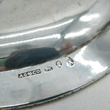 Georgian Sterling Silver Saucer Dish 1806 Sheffield Antique Goodman, Gainsford