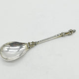 Victorian Sterling Silver Apostle Serving Spoon 1894 London Antique Landsberg