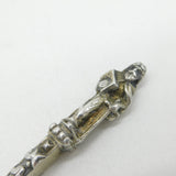 Victorian Sterling Silver Apostle Serving Spoon 1894 London Antique Landsberg