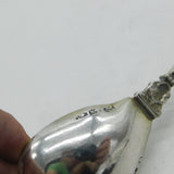 Victorian Sterling Silver Apostle Serving Spoon 1894 London Antique Landsberg