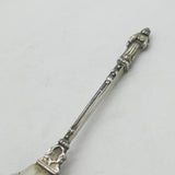Victorian Sterling Silver Apostle Serving Spoon 1894 London Antique Landsberg