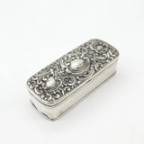 Edwardian Sterling Silver Ring Jewellery Display Box Antique 1907 Birmingham