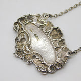 George III Sterling Silver Lion Mask Sherry Decanter Label Antique 1817 London