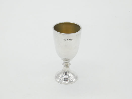 Sterling Silver Whisky Tot Drinking Cup 1935 Sheffield Antique Viner's Ltd