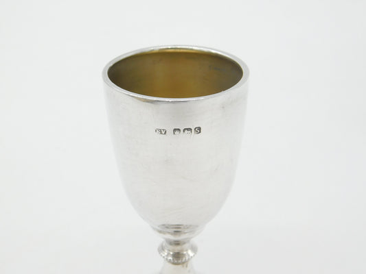 Sterling Silver Whisky Tot Drinking Cup 1935 Sheffield Antique Viner's Ltd