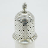 King George II Sterling Silver Muffineer Caster c1735 Antique London Samuel Wood