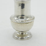 King George II Sterling Silver Muffineer Caster c1735 Antique London Samuel Wood
