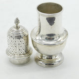 King George II Sterling Silver Muffineer Caster c1735 Antique London Samuel Wood