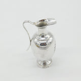 Victorian Aston & Son Sterling Silver IHS Small Communion Wine Jug c1860 Antique