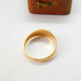 Victorian 18ct Yellow Gold, Seed Pearl & Coral Boat Ring c1880 Antique Size P UK