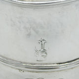 King George II Sterling Silver Two Handled Loving Cup Copper Base c1730 Antique