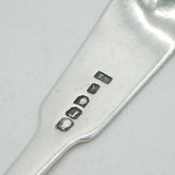 Cape Colony George IV Sterling Silver Tablespoon Antique 1830 John Townsend, British Colonial