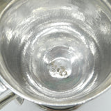 King George II Sterling Silver Two Handled Loving Cup Copper Base c1730 Antique
