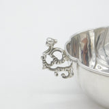 Edwardian Sterling Silver Twin Handled Quaich Cup 1902 London Antique