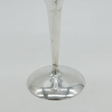 Arts & Crafts Planished Sterling Silver Champagne Flute 1988 London Vintage