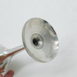 Arts & Crafts Planished Sterling Silver Champagne Flute 1988 London Vintage