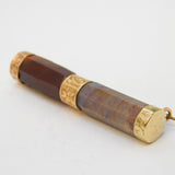 Scottish Victorian 9ct Gold Mounted Agate Bar Brooch Antique c1860s