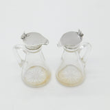 Pair of Sterling Silver Whisky Tots or Noggins 1912 Birmingham Levi & Salaman