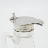 Pair of Sterling Silver Whisky Tots or Noggins 1912 Birmingham Levi & Salaman
