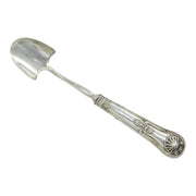 George IV Sterling Silver Queens Pattern Stilton Scoop Antique 1829 Birmingham