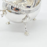 Large Irish Georgian Sterling Silver Scrolled Edge Sauce Boat 1803 Dublin