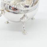Large Irish Georgian Sterling Silver Scrolled Edge Sauce Boat 1803 Dublin