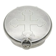 Sterling Silver Religious Communion Pyx Wafer Box Antique 1939 London