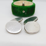 Links of London Gents Sterling Silver Pair of Cufflinks Vintage 2004 London