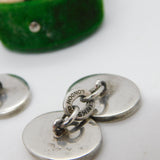 Links of London Gents Sterling Silver Pair of Cufflinks Vintage 2004 London