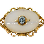 Antique Gold Brooch Pin