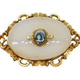 Antique Gold Brooch Pin