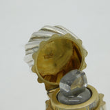 Sampson Mordan & Co Sterling Silver Swirl Pattern Scent Bottle Antique 1890 London