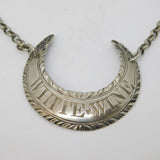Hester Bateman George III Sterling Silver White Wine Decanter Label Antique