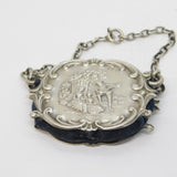 Edwardian Sterling Silver Regency Pattern Chatelaine Pin Cushion Antique