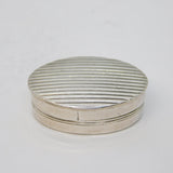 George III Sterling Silver Oval Form Vinaigrette Antique 1802 London