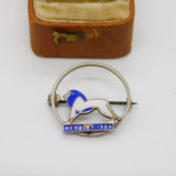 Charles Horner Sterling Silver British Empire Exhibition Brooch Antique c1924