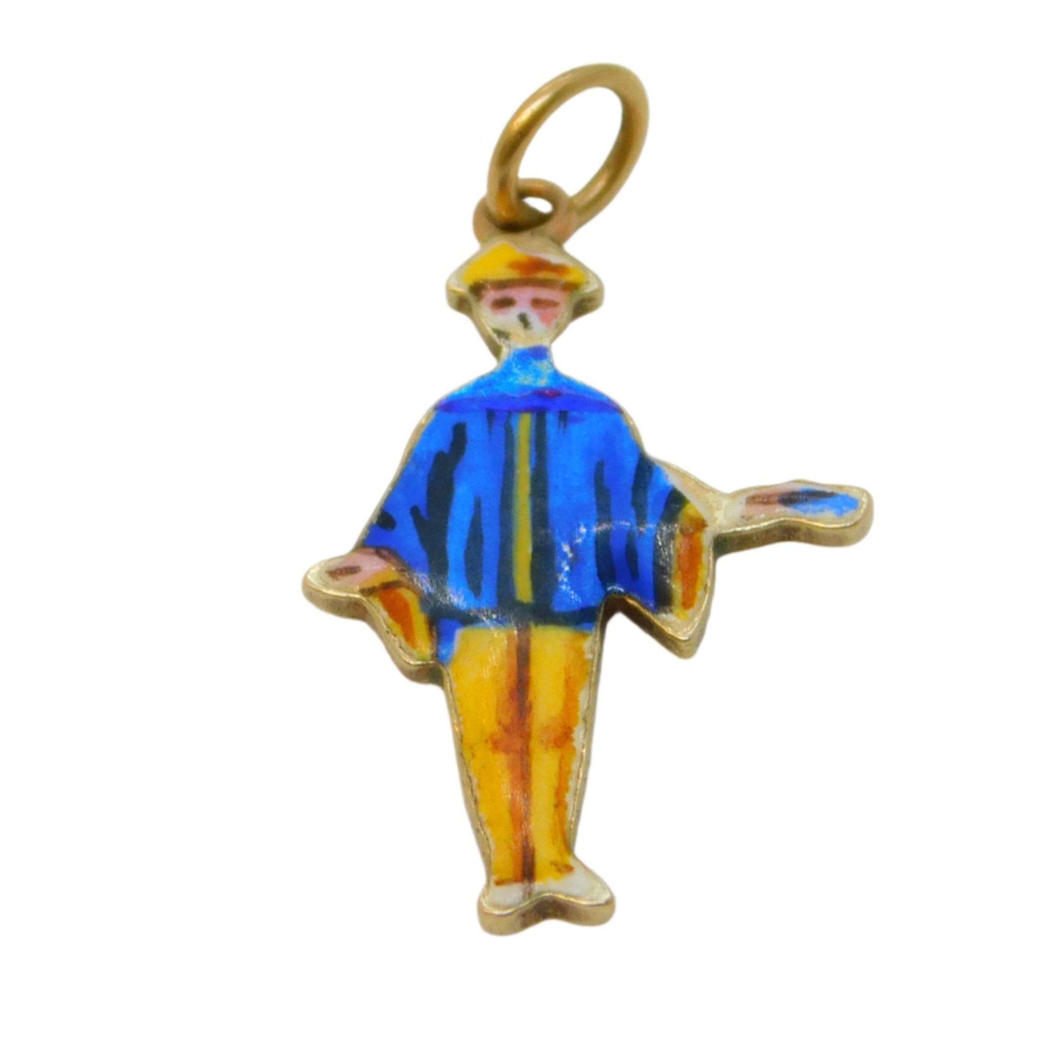 edwardian 9ct gold charm