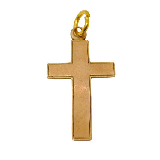 Victorian Gold Cross Pendant