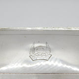 William IV Nathaniel Mills Sterling Silver Snuff Box Antique 1836 Birmingham