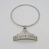 George III Sterling Silver Madeira Bottle Neck Collar Antique 1805 London