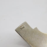 George III Sterling Silver Madeira Bottle Neck Collar Antique 1805 London