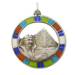 ANTIQUE SILVER EGYPTIAN CHARM 
