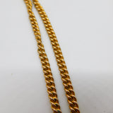 Victorian Rolled Gold Double Albert Watch Chain Antique c1890 Dog Clips & T-Bar