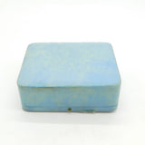 Boxed Asprey & Co Cold Painted Spelter, Onyx & Chrome Budgie Place Settings Antique c1920