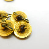Victorian Set of Gilt Metal Beagling Hunt Buttons Hare Pattern c1880 Reynolds Co