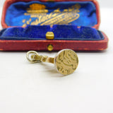 Georgian Ottoman Period Sterling Silver Gilt Arabic Seal Fob c1800 Antique